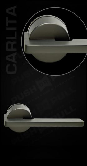 PL-09112-BNM Carlita Door lever handle